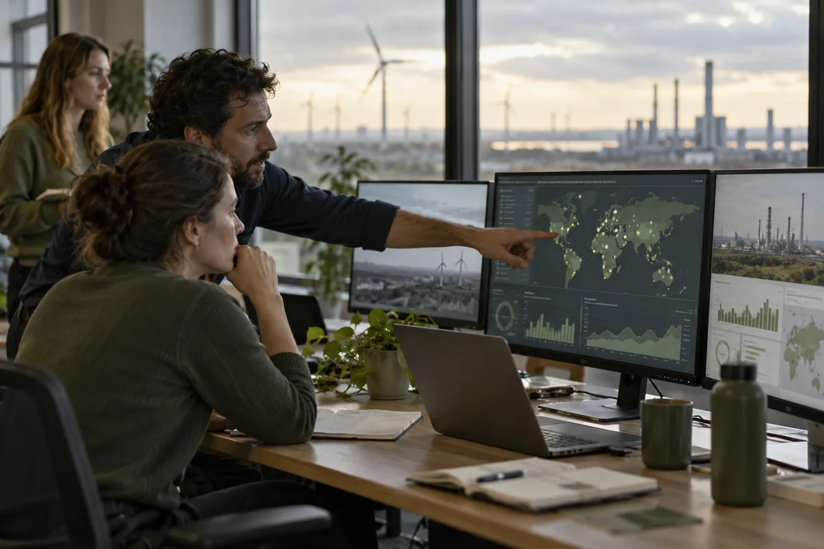 Photograph of digital infrastructure
