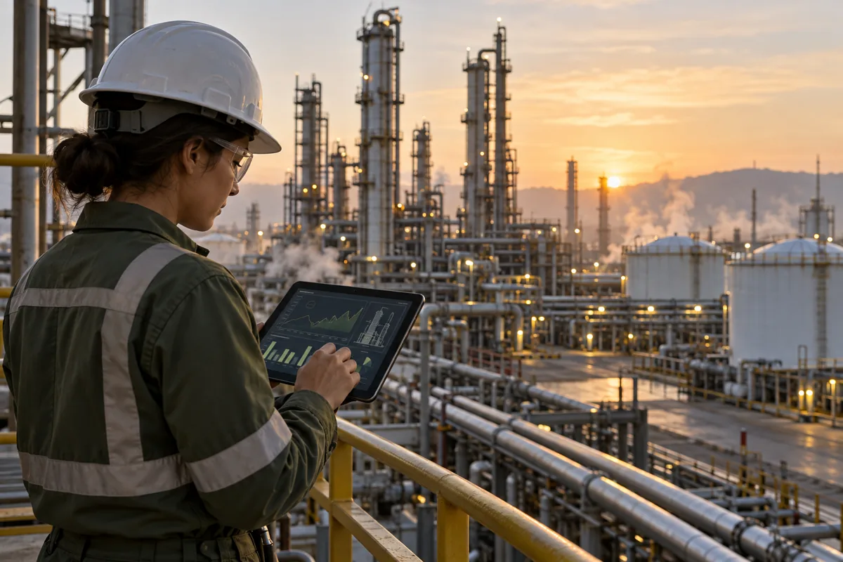 Oil refinery